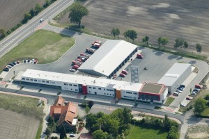 Luftaufnahme Feuer- und Rettungswache Ibbenbüren