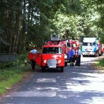 Unterwegs zu einem Oldtimertreffen