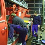 Restaurationsarbeiten an der DL30