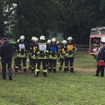 Befehlsgabe vor der Übung