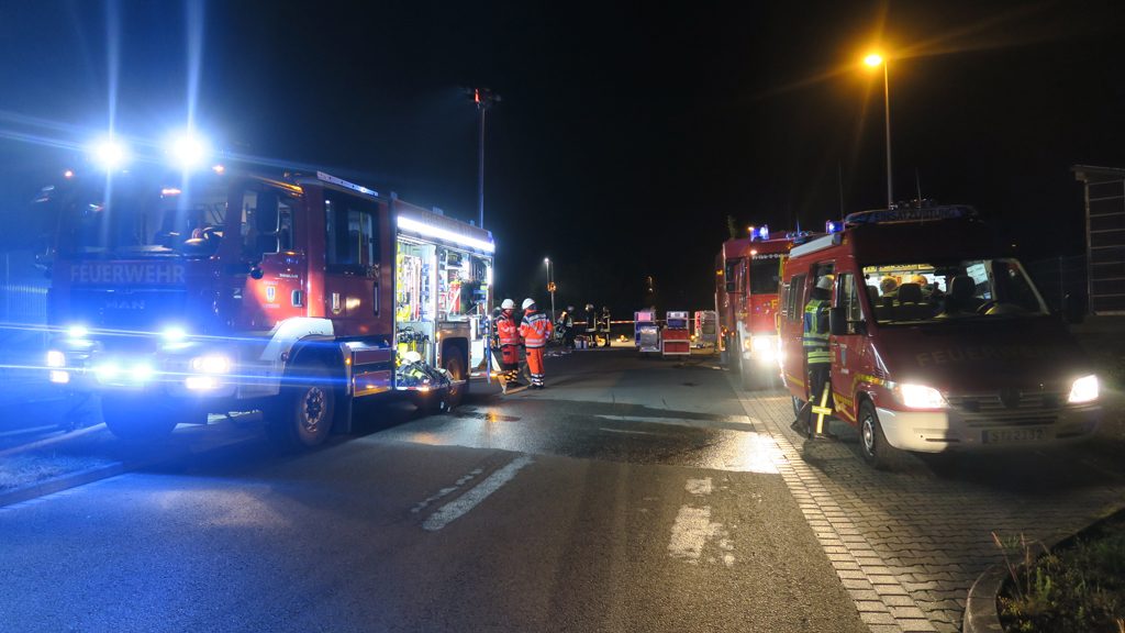 Einsatze Feuerwehr Ibbenburen